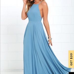 Lulu’s Mythical Kind of Love maxi dress